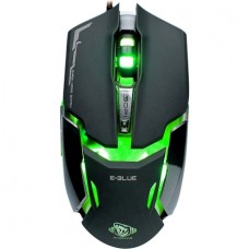 Мышь E-BLUE Auroza Type-IM, чёрная, USB, игровая